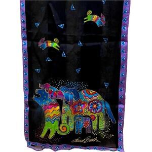 Colorful Animal Print Scarf